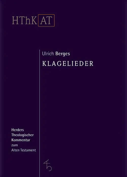 Cover: 9783451268403 | Klagelieder | Ulrich Berges | Buch | 312 S. | Deutsch | 2002