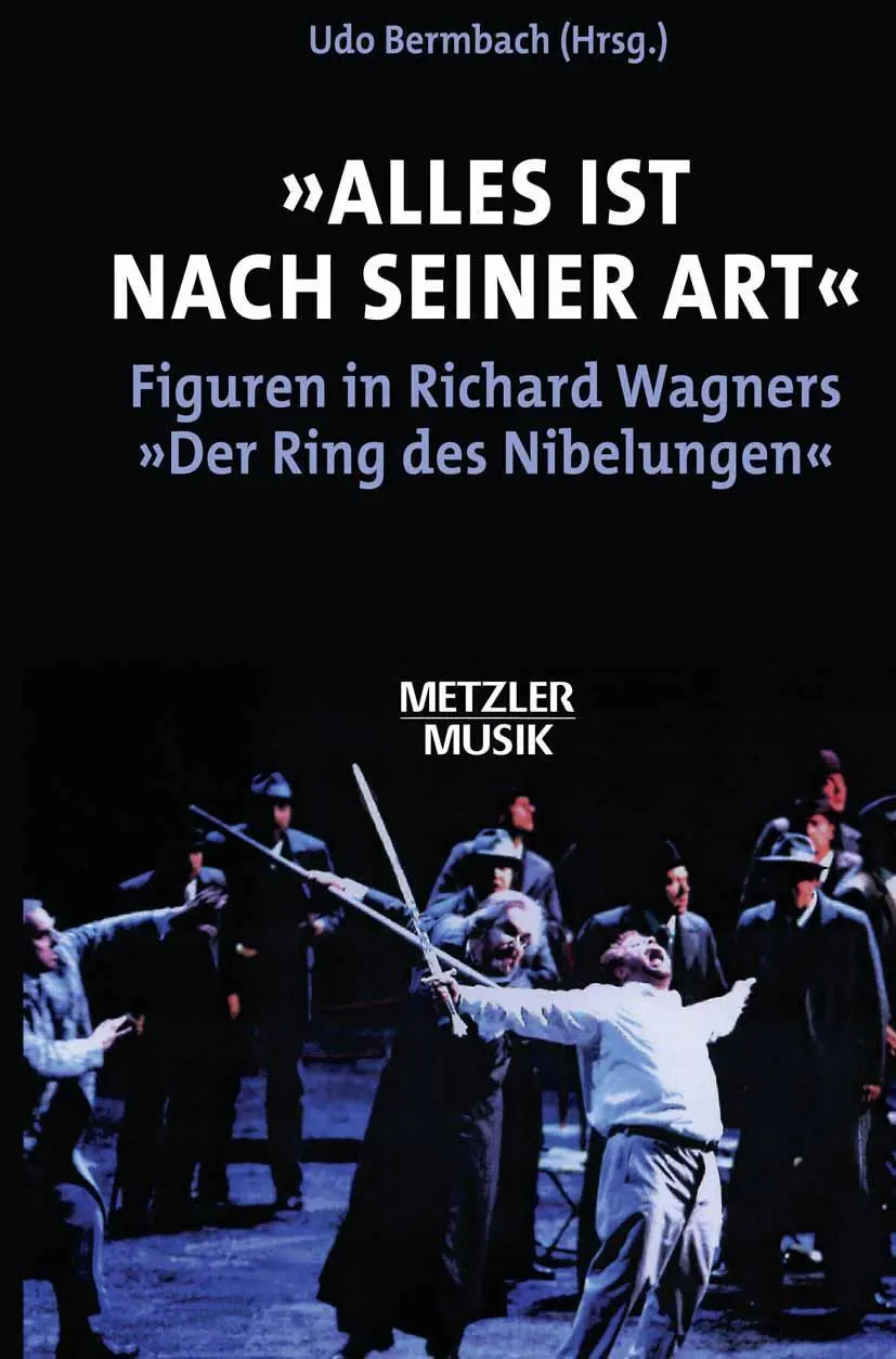 Cover: 9783476018403 | "Alles ist nach seiner Art" | Udo Bermbach | Buch | viii | Deutsch