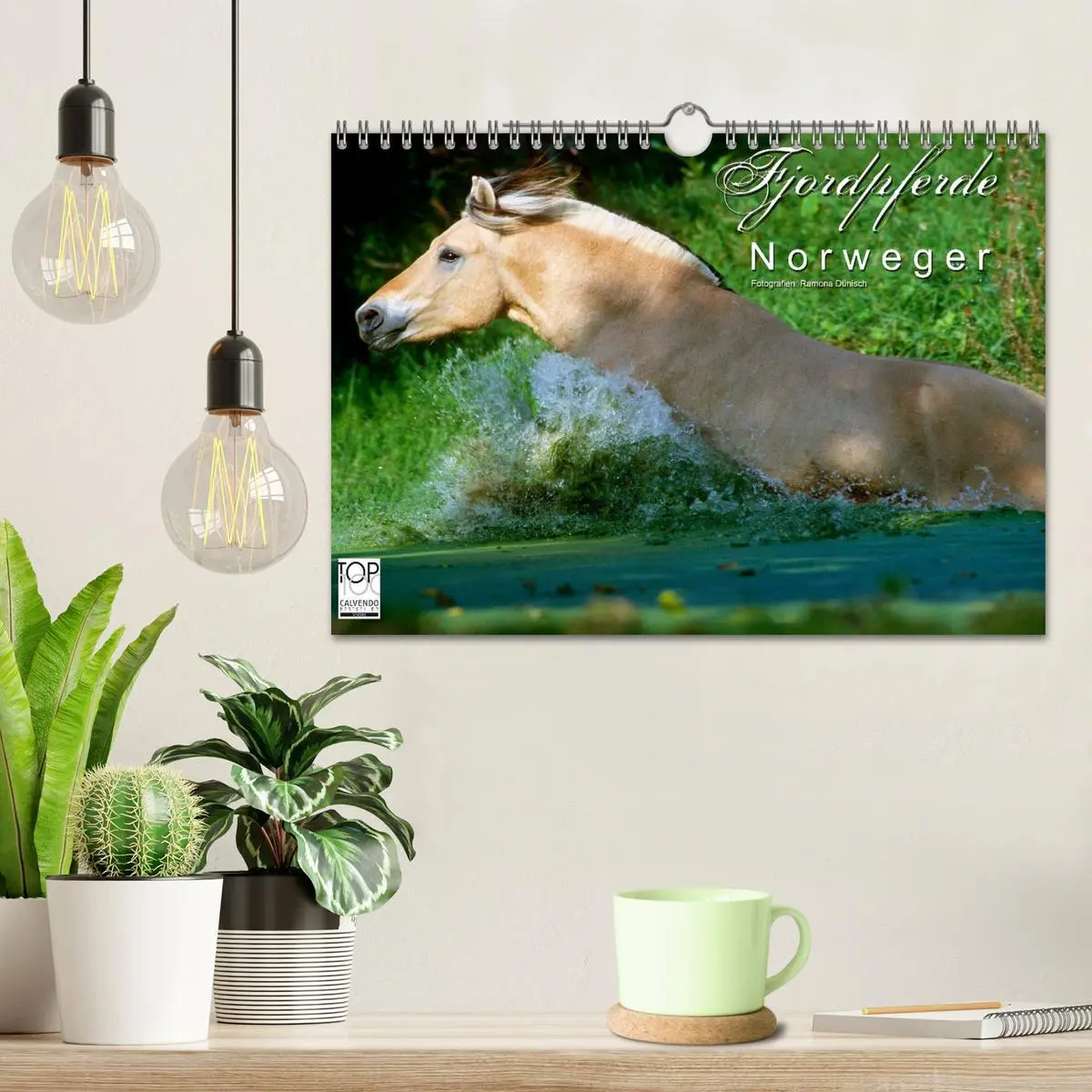 Bild: 9783516158403 | Fjordpferde - Norweger (Wandkalender 2026 DIN A4 quer), CALVENDO...
