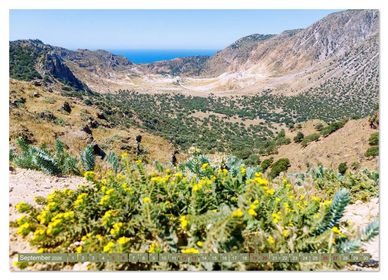 Bild: 9783516608403 | Nisyros. Zauberhafte griechische Vulkaninsel (Wandkalender 2026 DIN...