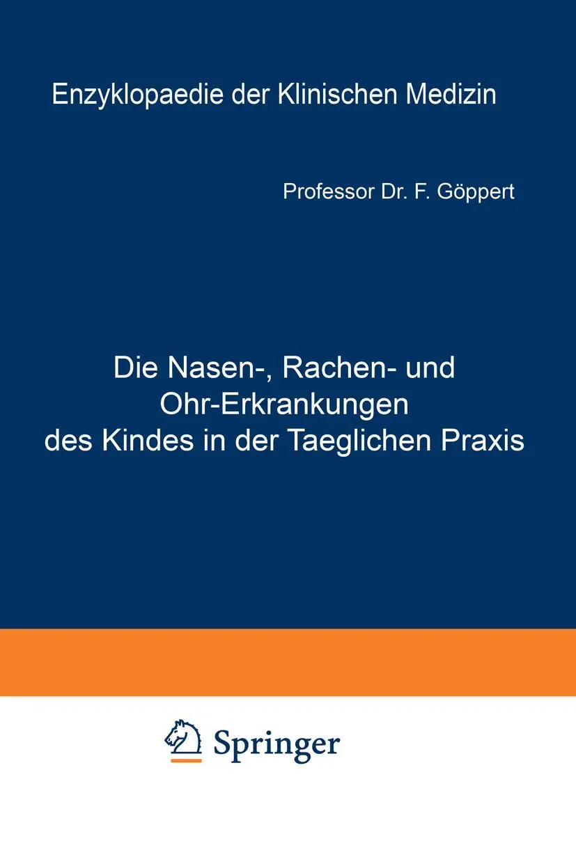 Cover: 9783642888403 | Die Nasen-, Rachen- und Ohr-Erkrankungen des Kindes in der...