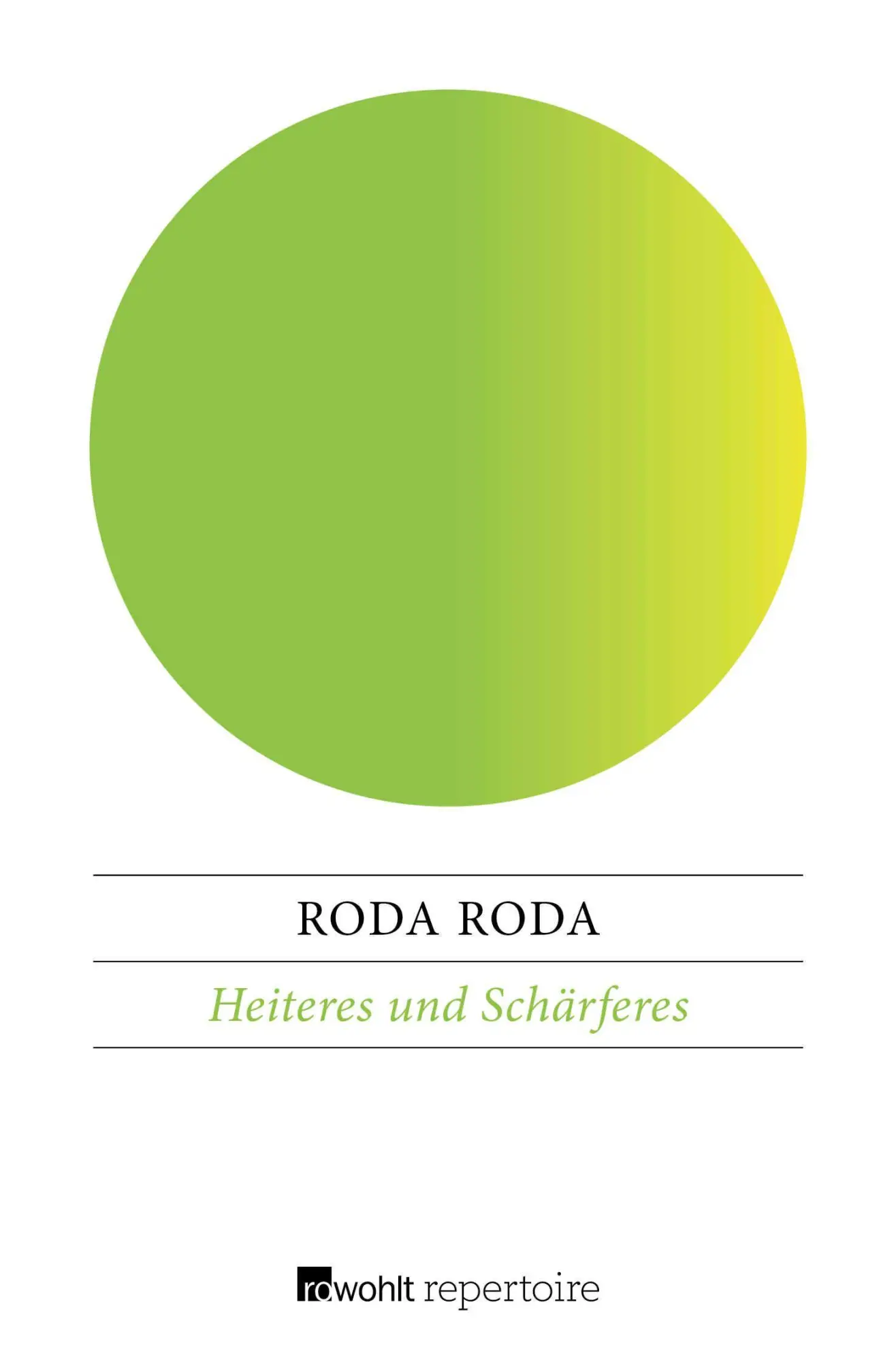 Cover: 9783688118403 | Heiteres und Schärferes | Roda Roda | Taschenbuch | 120 S. | Deutsch