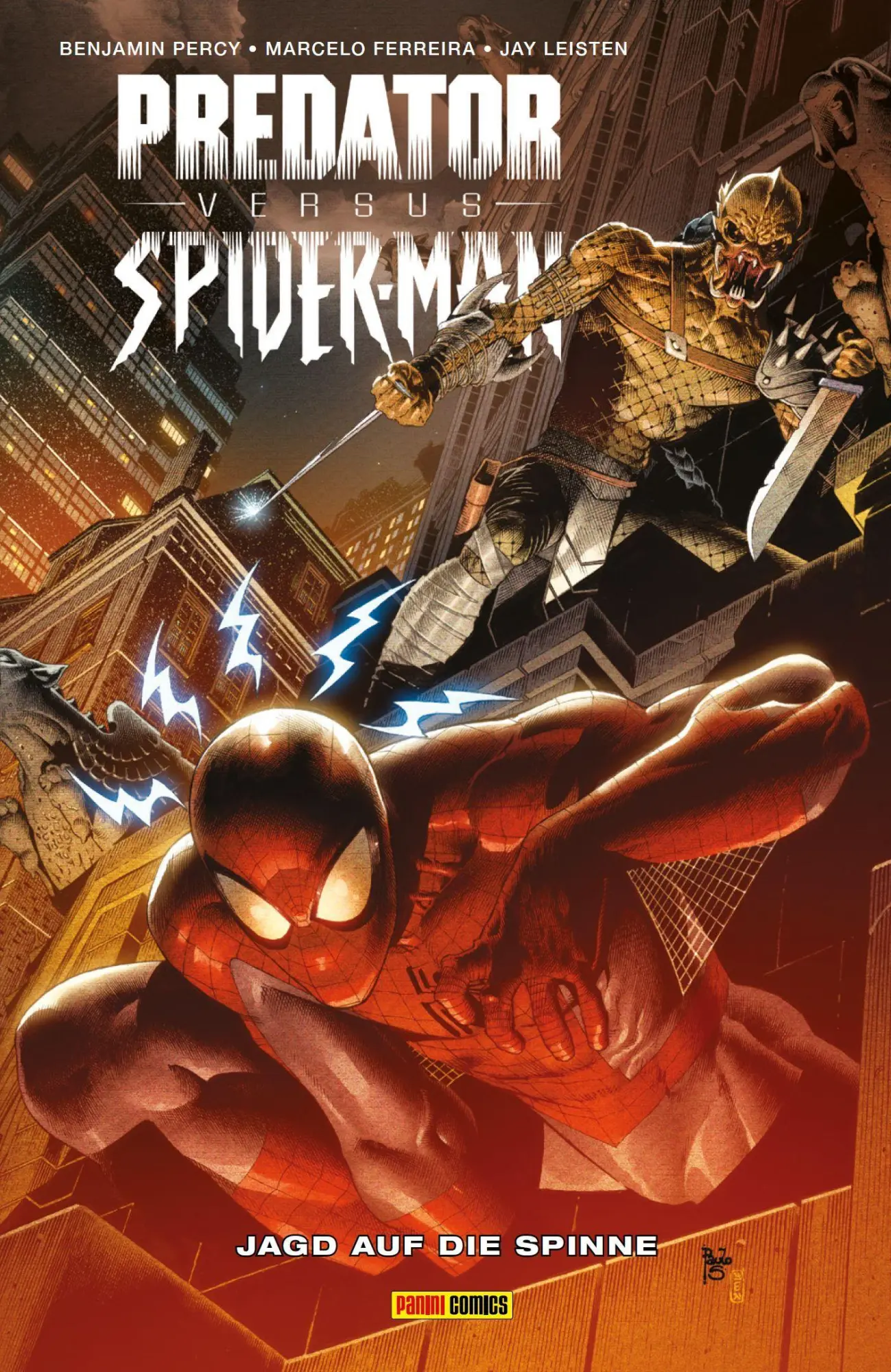 Cover: 9783741648403 | Predator vs. Spider-Man: Jagd auf die Spinne | Benjamin Percy (u. a.)