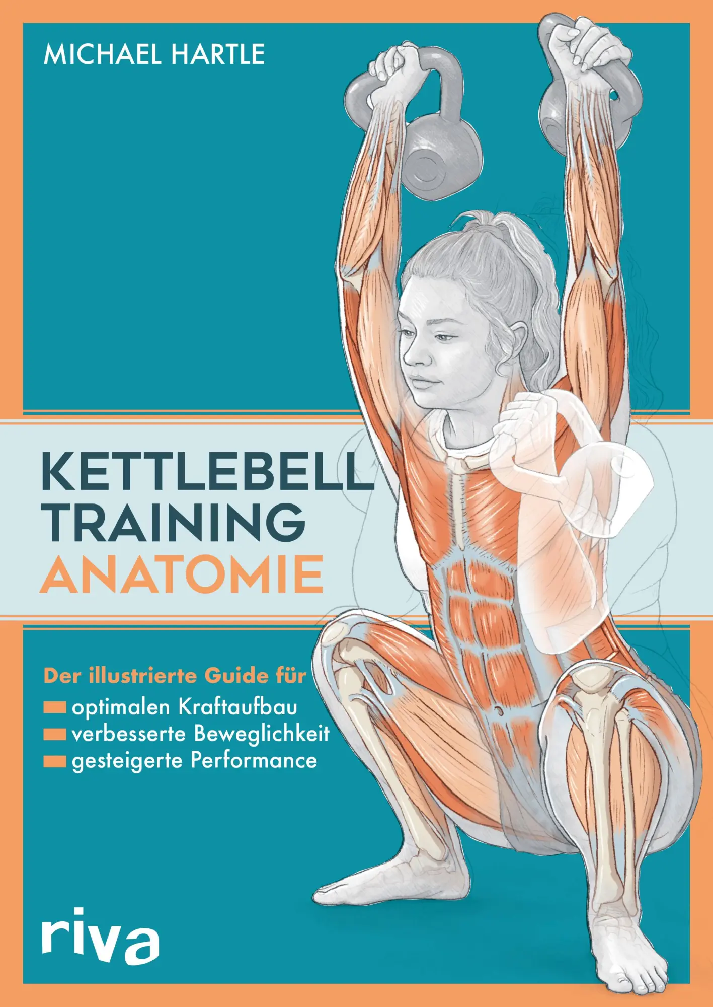 Cover: 9783742328403 | Kettlebell-Training-Anatomie | Michael Hartle | Taschenbuch | 224 S.