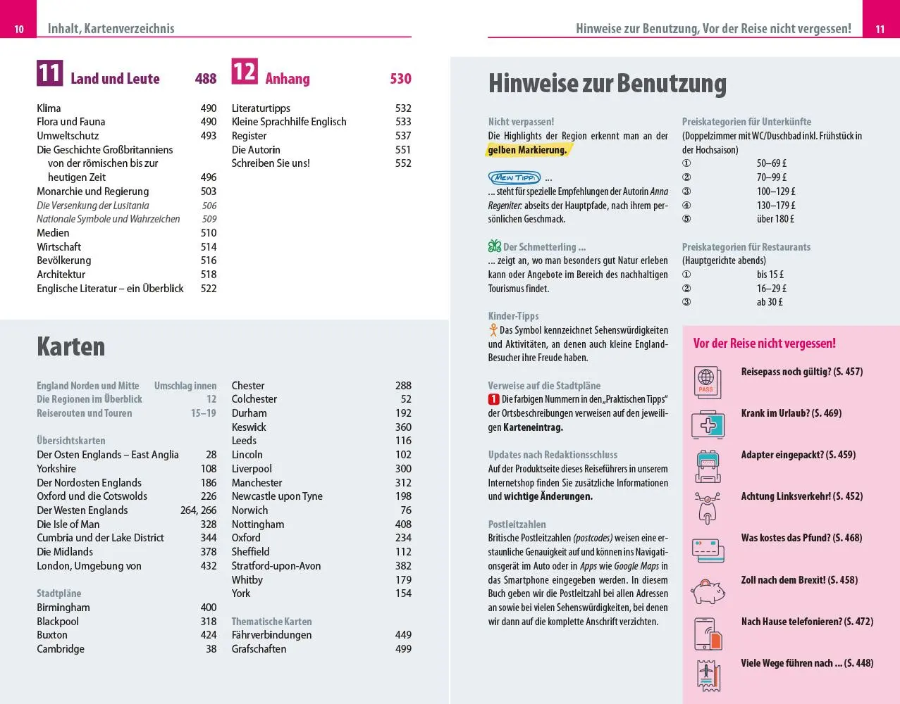 Bild: 9783831738403 | Reise Know-How Reiseführer England - Norden und Mitte | Taschenbuch