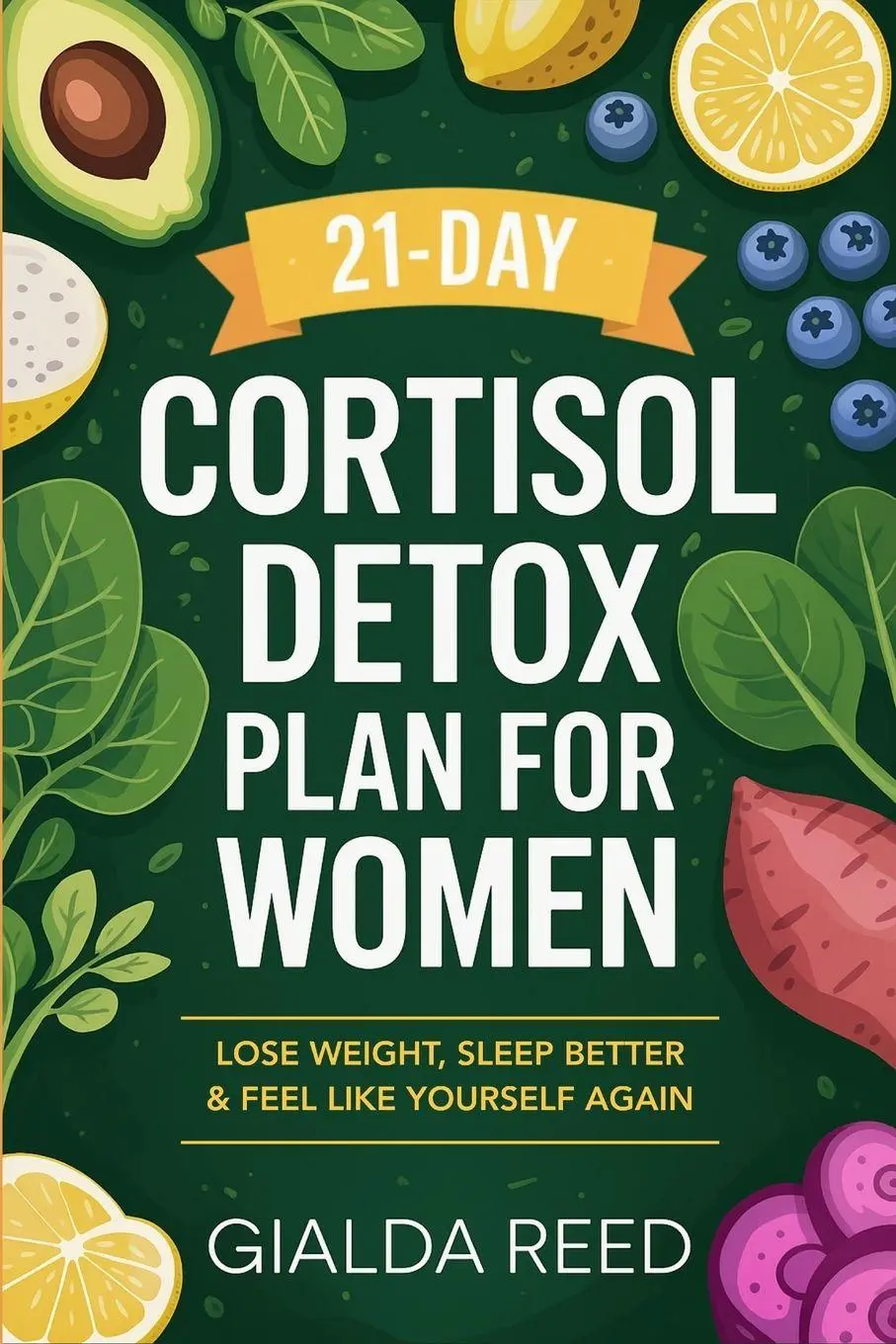 Cover: 9789371238403 | 21-Day Cortisol Detox Plan for Women | Gialda Reed | Taschenbuch