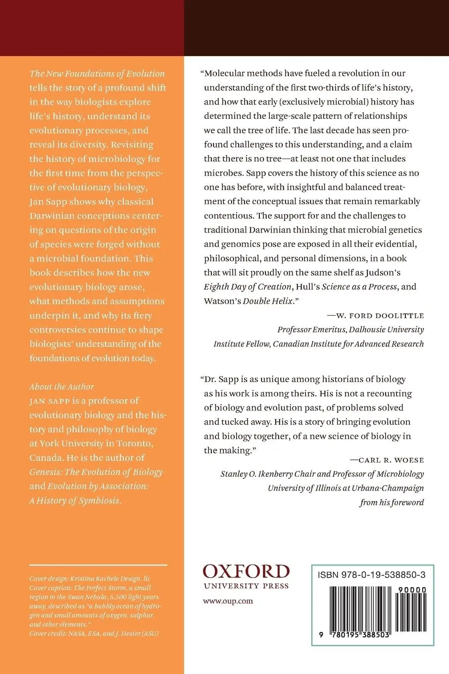 Rückseite: 9780195388503 | The New Foundations of Evolution | On the Tree of Life | Jan Sapp