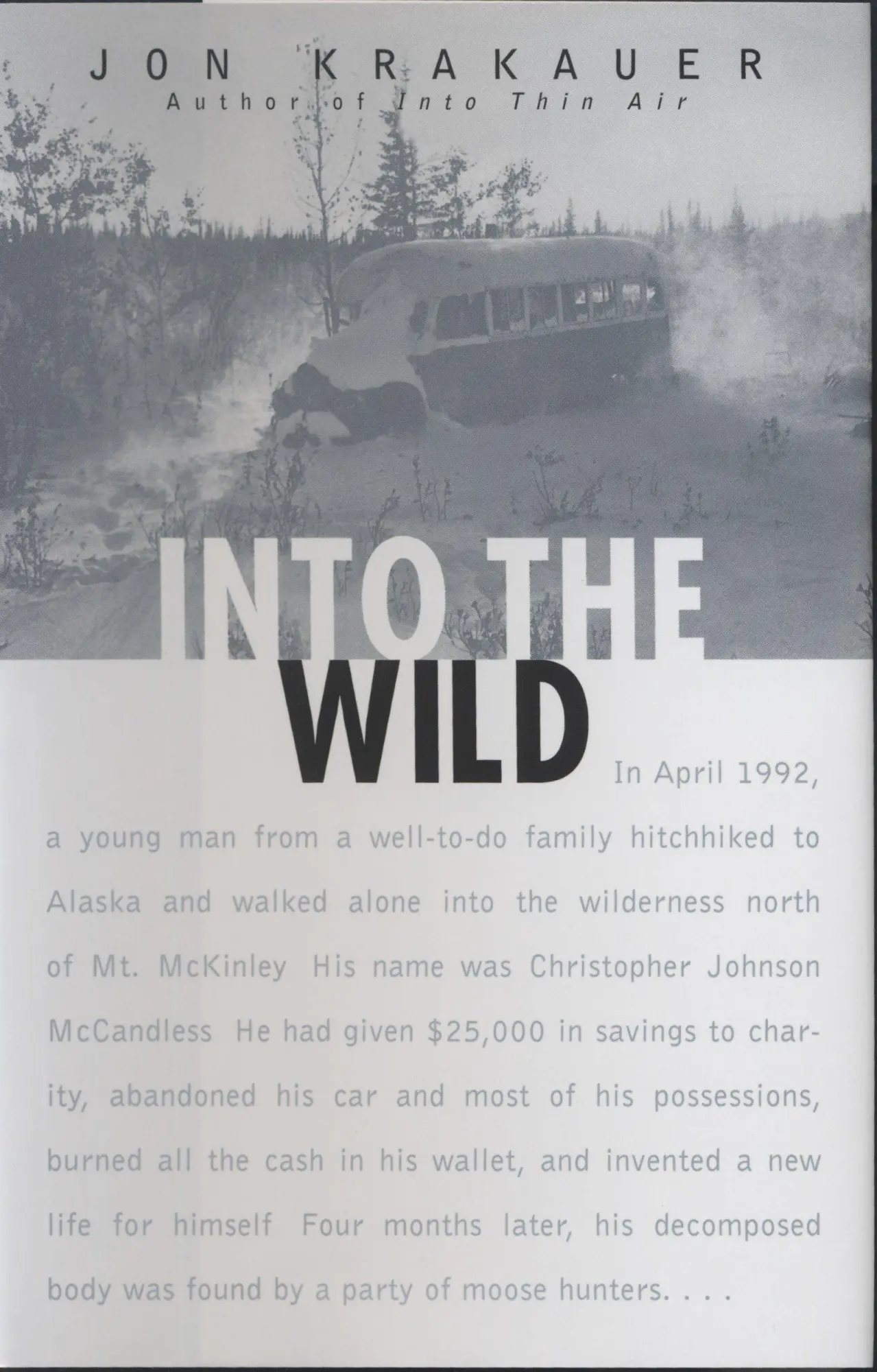 Cover: 9780679428503 | Into the Wild | Jon Krakauer | Buch | Englisch | 1996