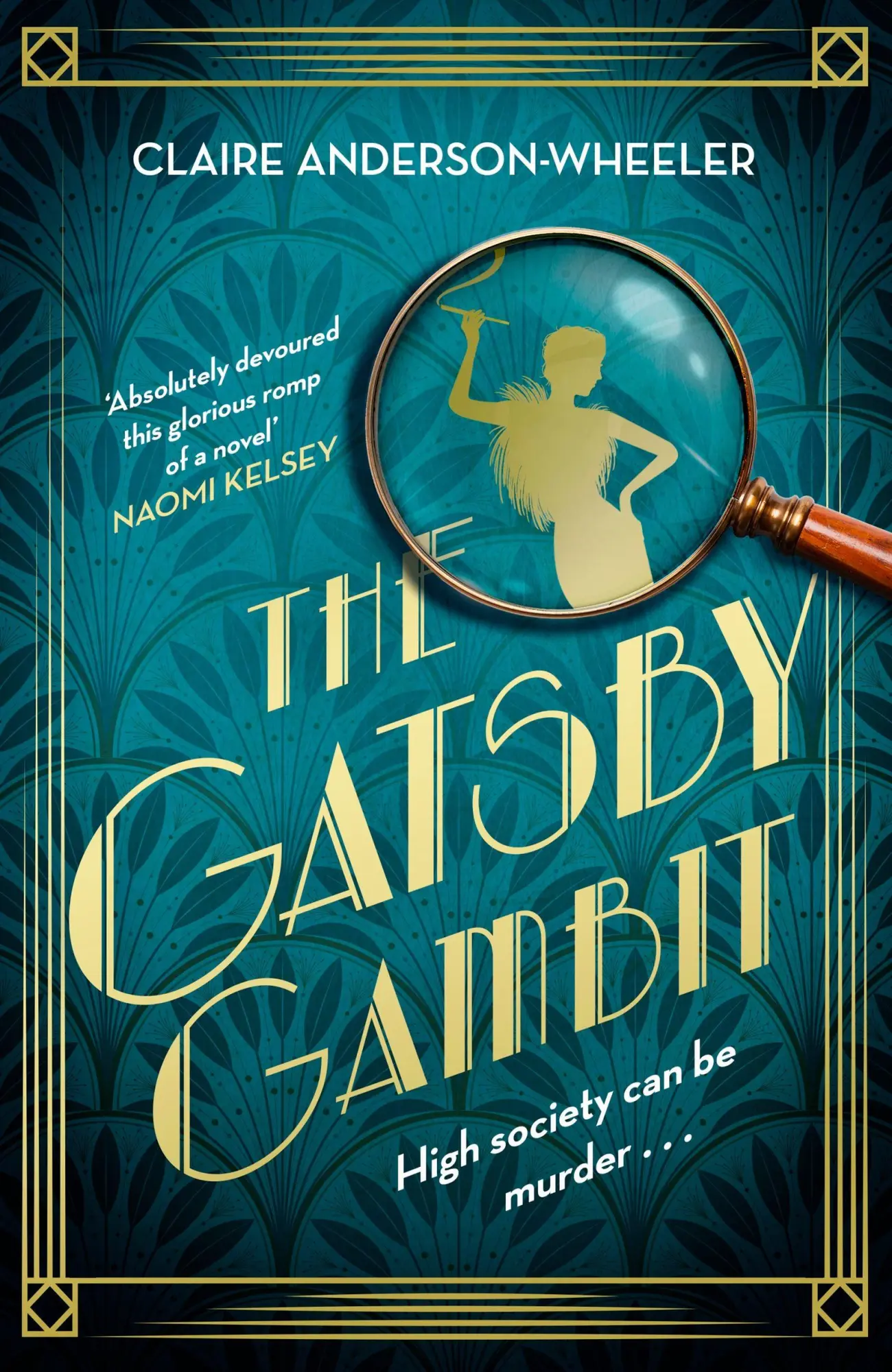 Cover: 9781408748503 | The Gatsby Gambit | A Great Gatsby murder mystery | Anderson-Wheeler