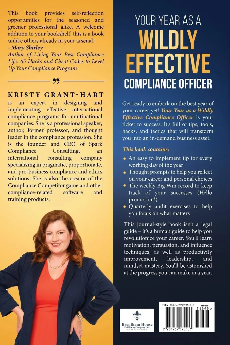 Rückseite: 9781739578503 | Your Year as a Wildly Effective Compliance Officer | Kristy Grant-Hart