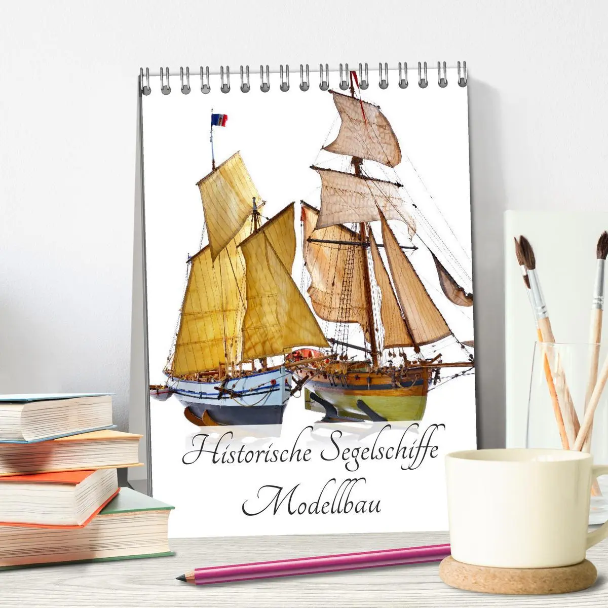 Bild: 9783516388503 | Historische Segelschiffe - Modellbau (Tischkalender 2026 DIN A5...
