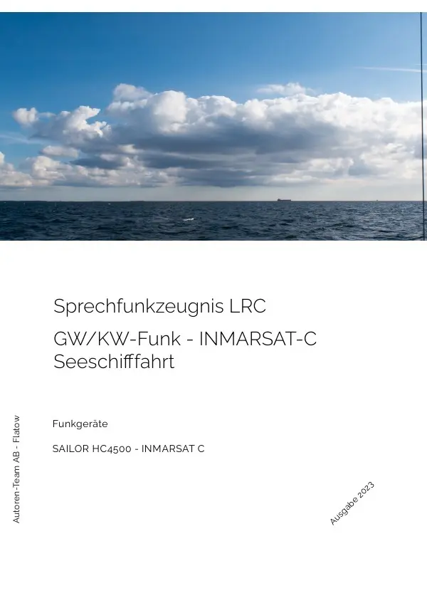 Cover: 9783757578503 | Sprechfunkzeugnis LRC - GW/KW-Funk in der Seeschifffahrt | Flatow