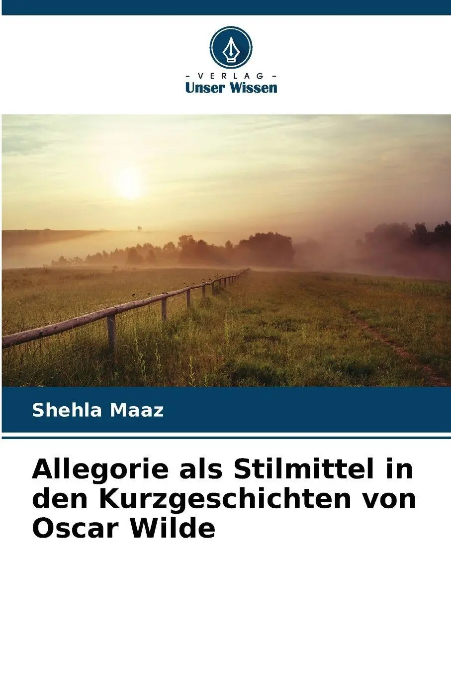Cover: 9786209258503 | Allegorie als Stilmittel in den Kurzgeschichten von Oscar Wilde | Maaz