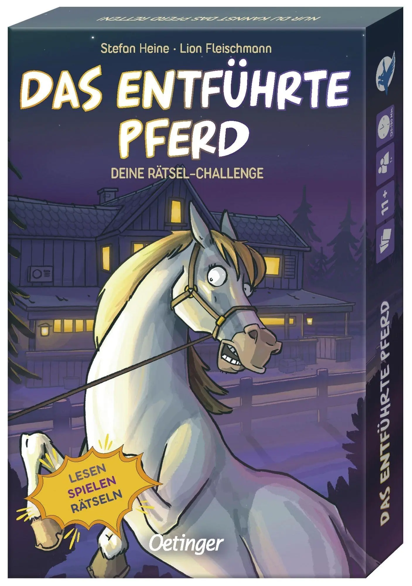 Cover: 4260512188603 | Deine Rätsel-Challenge. Das entführte Pferd | Stefan Heine | Spiel