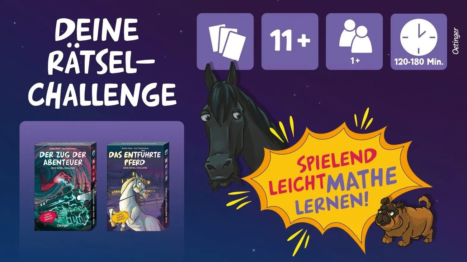 Bild: 4260512188603 | Deine Rätsel-Challenge. Das entführte Pferd | Stefan Heine | Spiel