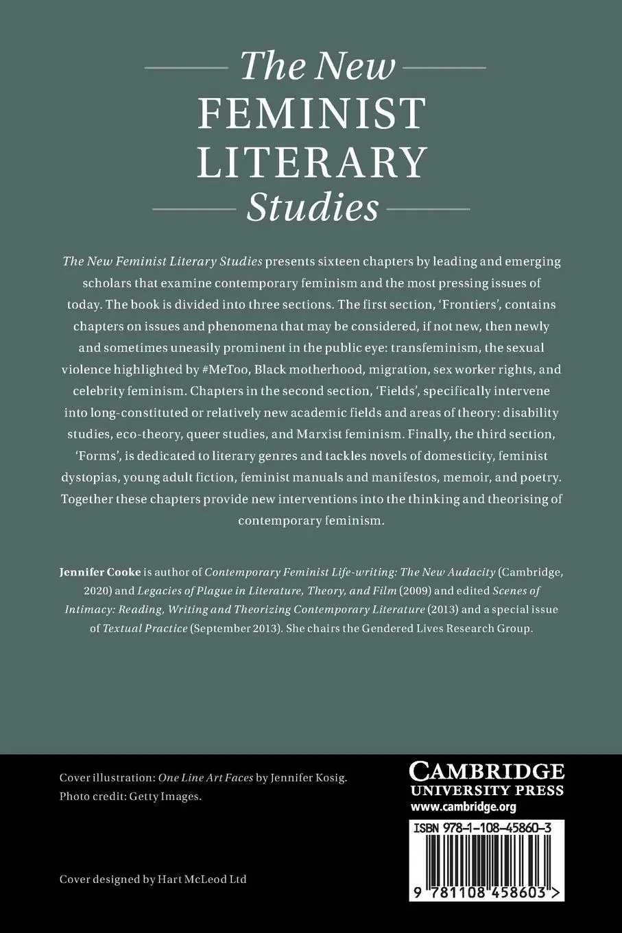 Rückseite: 9781108458603 | The New Feminist Literary Studies | Jennifer Cooke | Taschenbuch