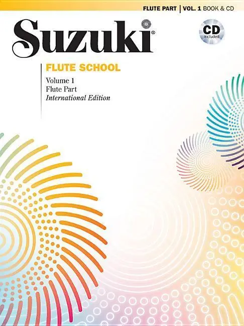 Cover: 9781470638603 | Suzuki Flute School, Vol 1 | Flute Part, Book &amp; CD | Shinichi Suzuki