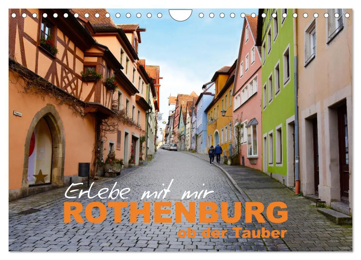 Cover: 9783457598603 | Erlebe mit mir Rothenburg ob der Tauber (Wandkalender 2026 DIN A4...