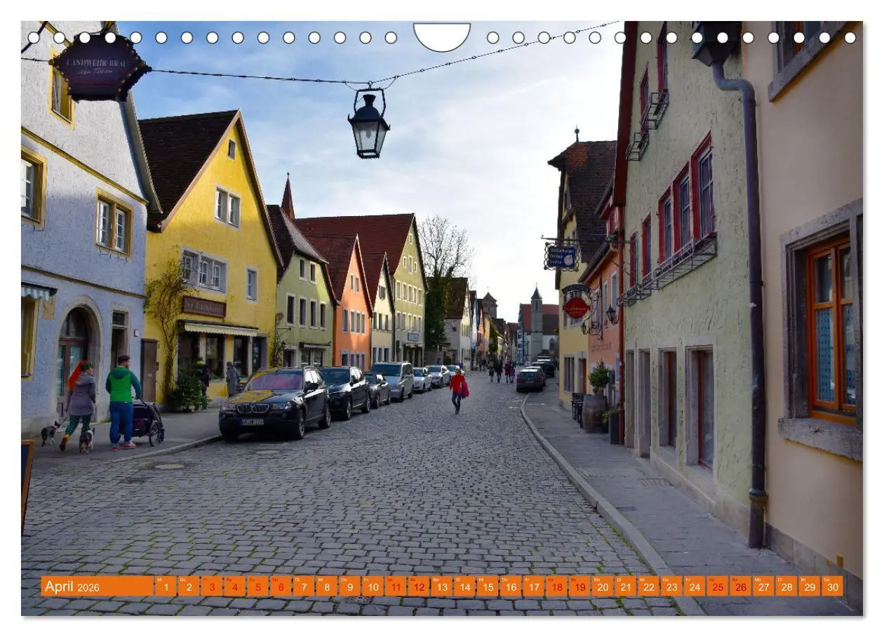 Bild: 9783457598603 | Erlebe mit mir Rothenburg ob der Tauber (Wandkalender 2026 DIN A4...
