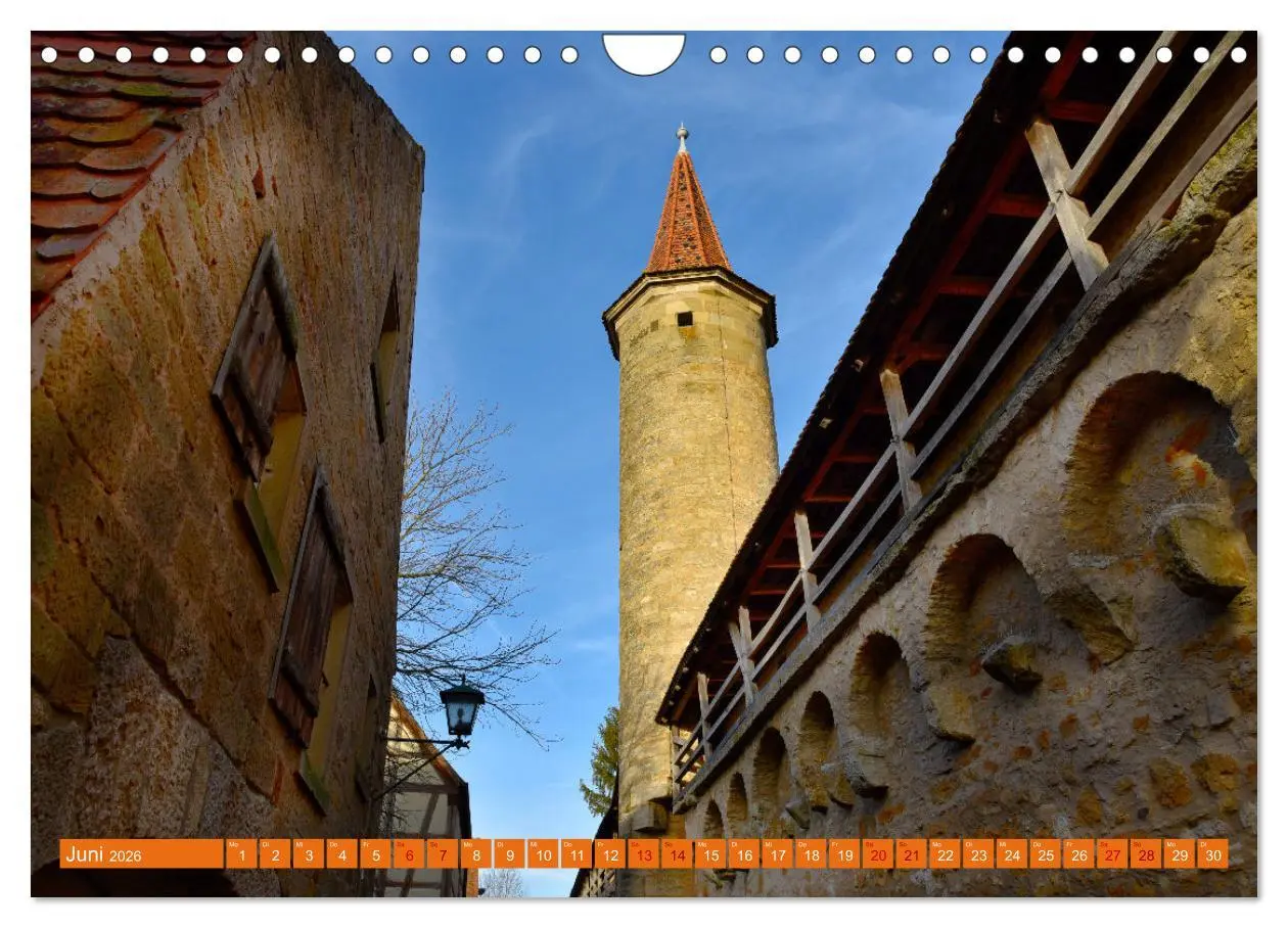 Bild: 9783457598603 | Erlebe mit mir Rothenburg ob der Tauber (Wandkalender 2026 DIN A4...