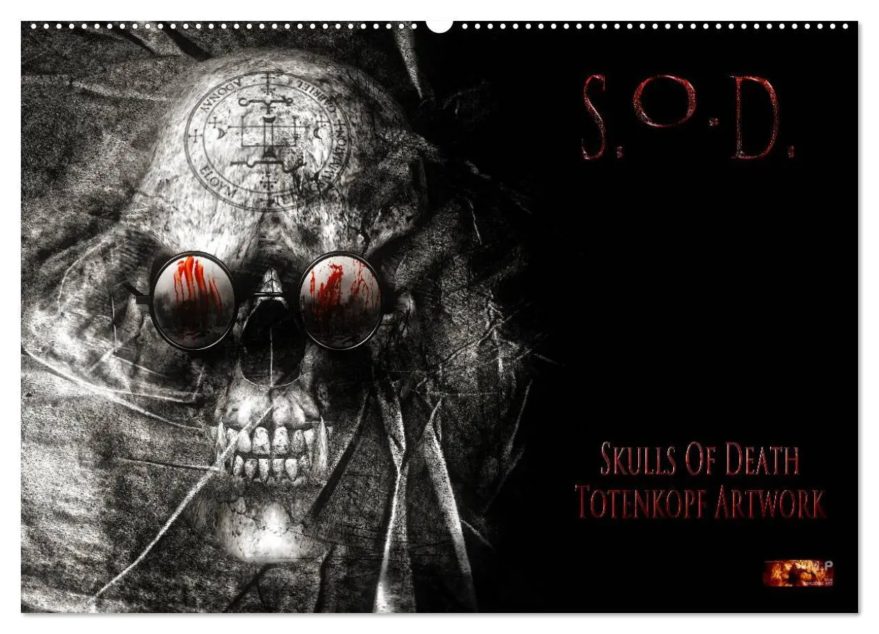Cover: 9783516138603 | S.O.D. - Skulls Of Death Vol. II - Totenkopf Artworks (Wandkalender...