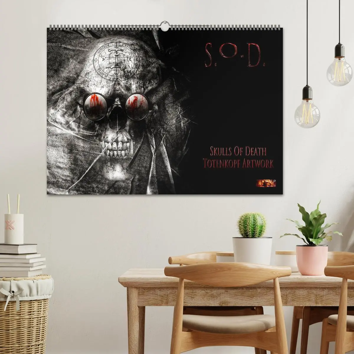 Bild: 9783516138603 | S.O.D. - Skulls Of Death Vol. II - Totenkopf Artworks (Wandkalender...