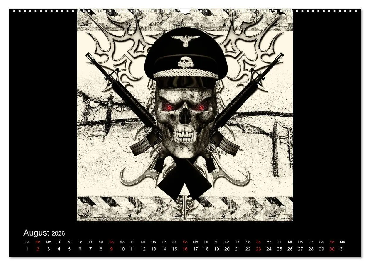 Bild: 9783516138603 | S.O.D. - Skulls Of Death Vol. II - Totenkopf Artworks (Wandkalender...