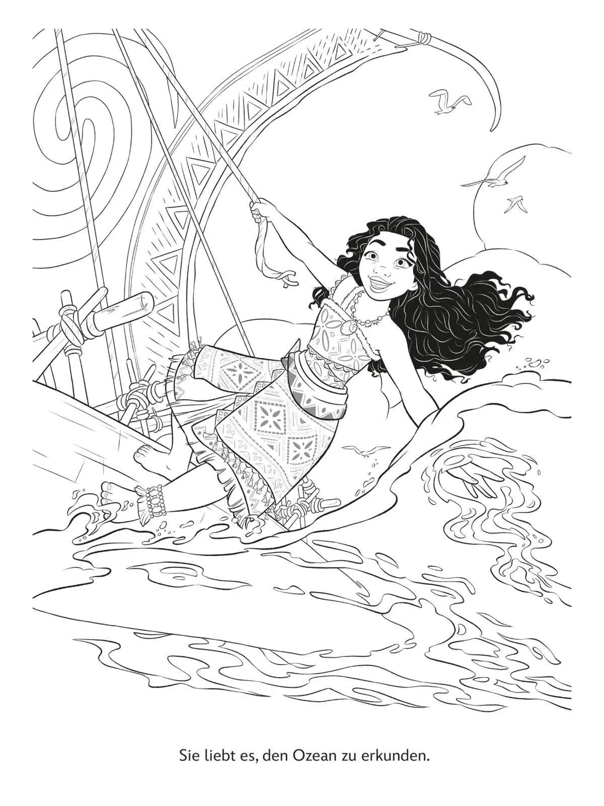 Bild: 9783845128603 | Disney Kreative Beschäftigung: Vaiana 2: Das Malbuch zum Film | Buch
