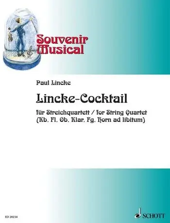 Cover: 9790001148603 | Lincke-Cocktail | Souvenir Musical Heft 9 | Paul Lincke | 2008