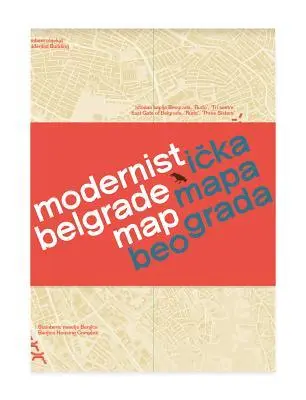 Cover: 9781912018703 | Modernist Belgrade Map | Modernisticka Mapa Beograda | (Land-)Karte