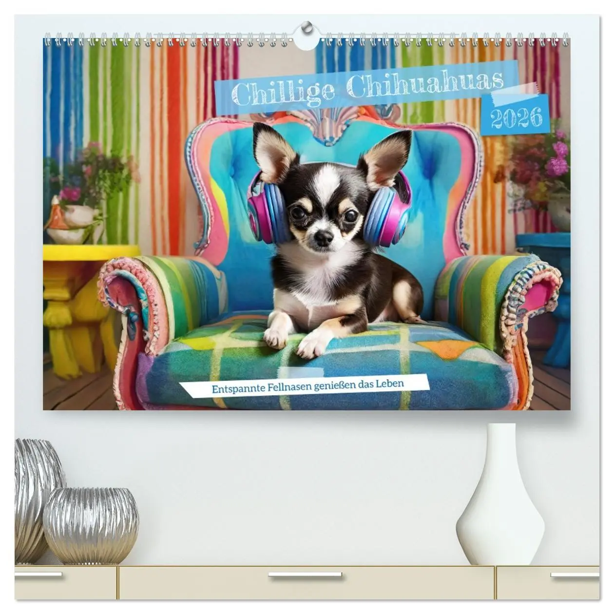 Cover: 9783457418703 | Chillige Chihuahuas - Entspannte Fellnasen genießen das Leben...