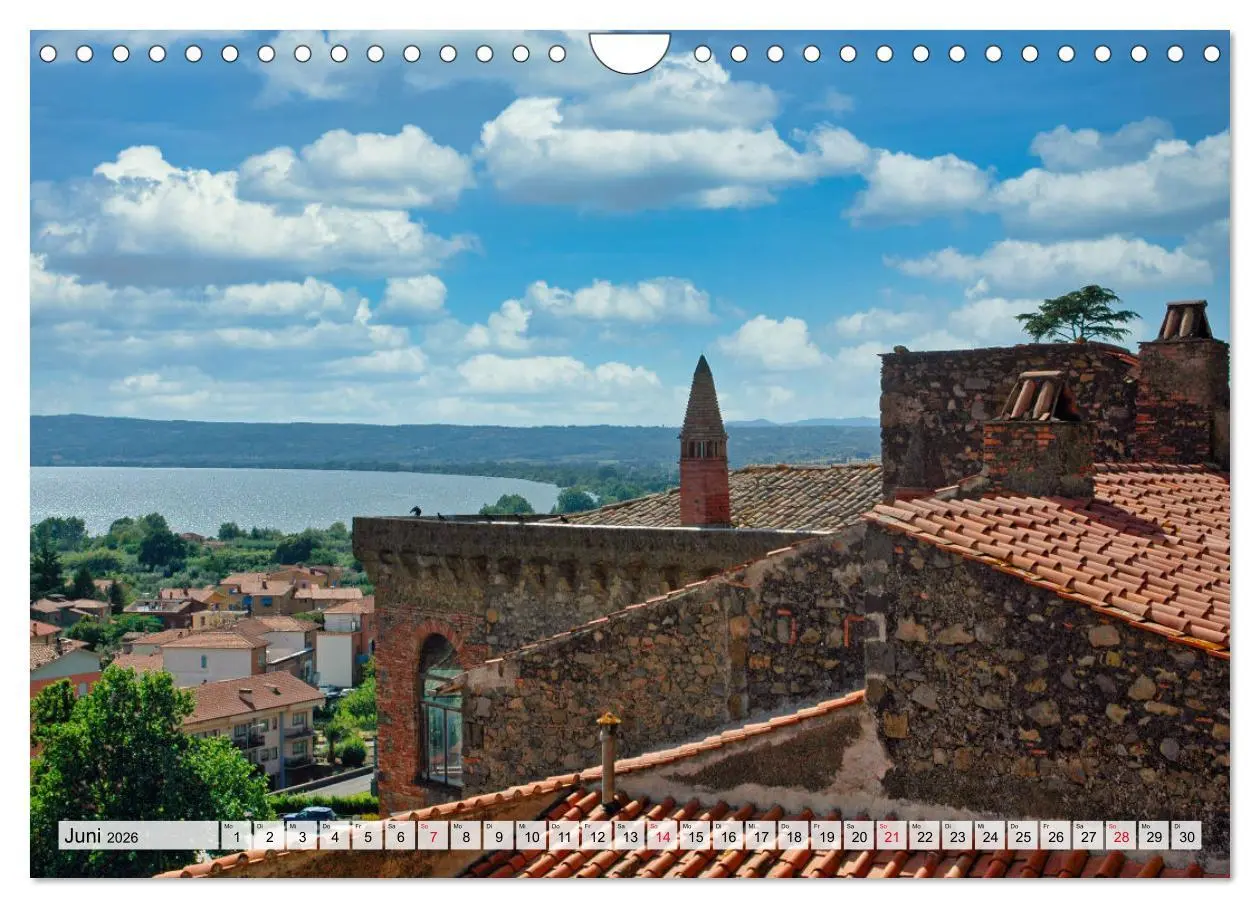 Bild: 9783457728703 | Bolsenasee Smaragd im Latium (Wandkalender 2026 DIN A4 quer),...