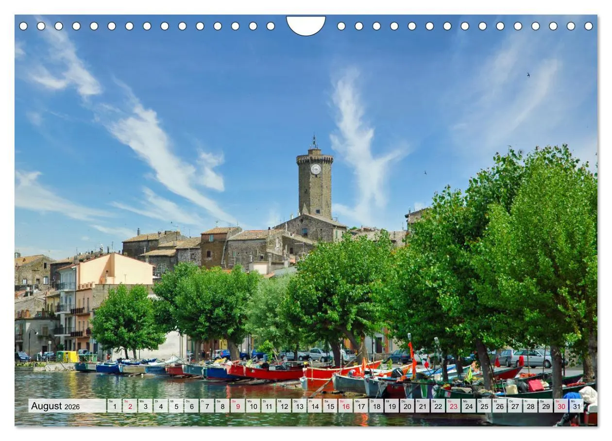 Bild: 9783457728703 | Bolsenasee Smaragd im Latium (Wandkalender 2026 DIN A4 quer),...