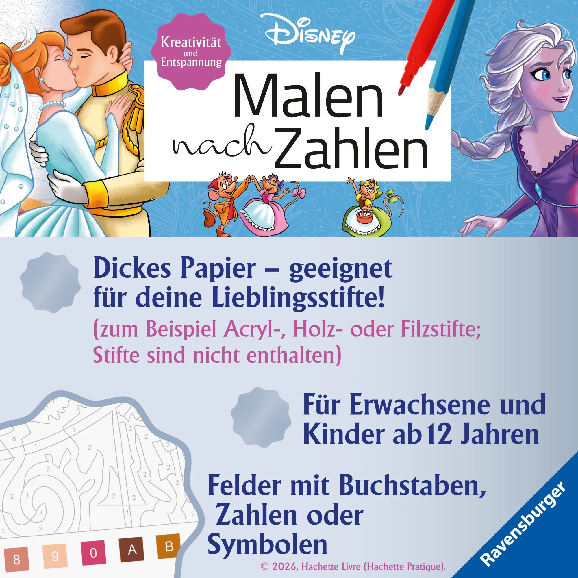 Bild: 9783473498703 | Disney Malen nach Zahlen: Babys | Taschenbuch | 128 S. | Deutsch