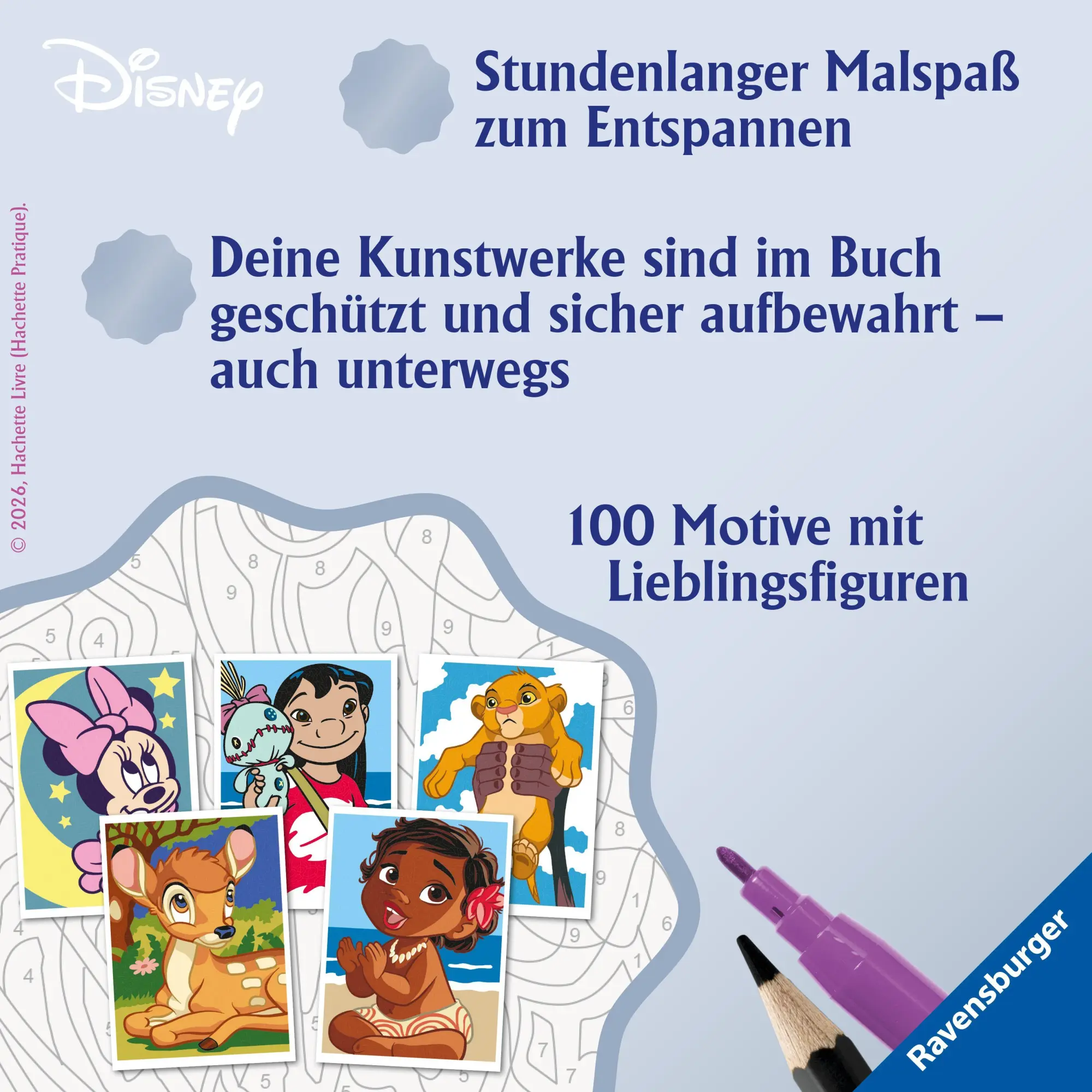 Bild: 9783473498703 | Disney Malen nach Zahlen: Babys | Taschenbuch | 128 S. | Deutsch