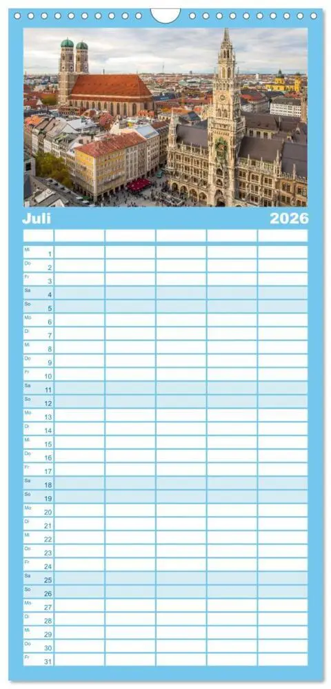 Bild: 9783516508703 | Familienplaner 2026 - Dahoam in Bayern mit 5 Spalten (Wandkalender,...