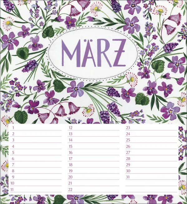 Bild: 9783731888703 | Geburtstagskalender Gartenglück | Verlag Korsch | Kalender | 13 S.
