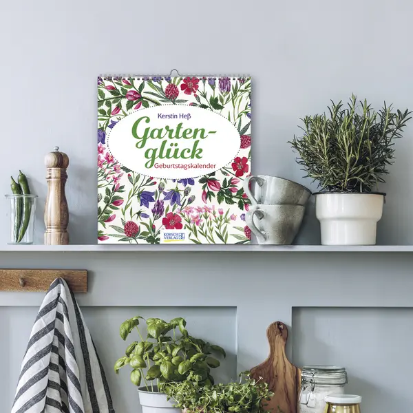Bild: 9783731888703 | Geburtstagskalender Gartenglück | Verlag Korsch | Kalender | 13 S.