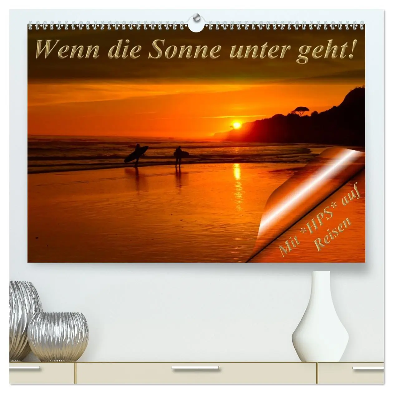 Cover: 9783457648803 | Wenn die Sonne unter geht (hochwertiger Premium Wandkalender 2026...