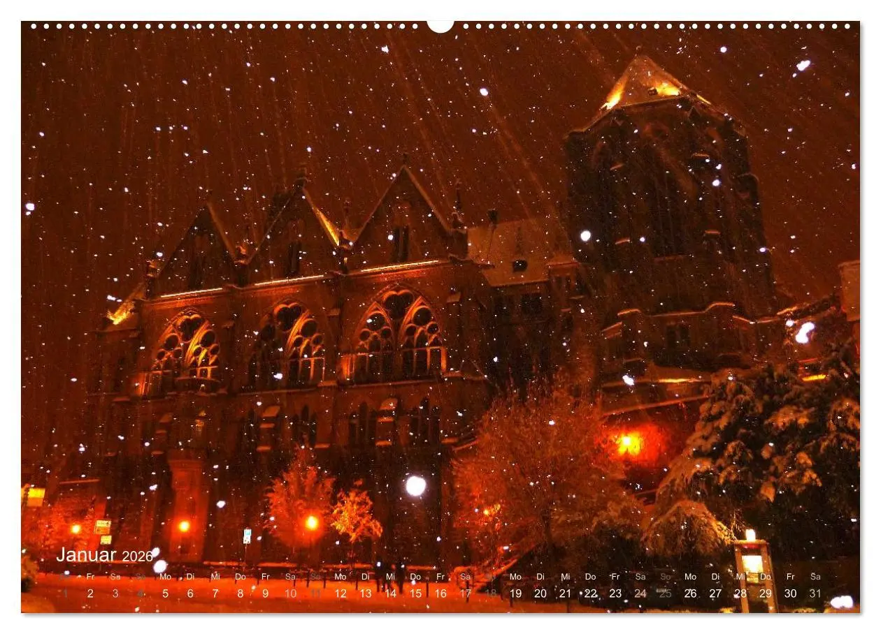 Bild: 9783457958803 | Marburg 2026 (Wandkalender 2026 DIN A2 quer), CALVENDO Monatskalender