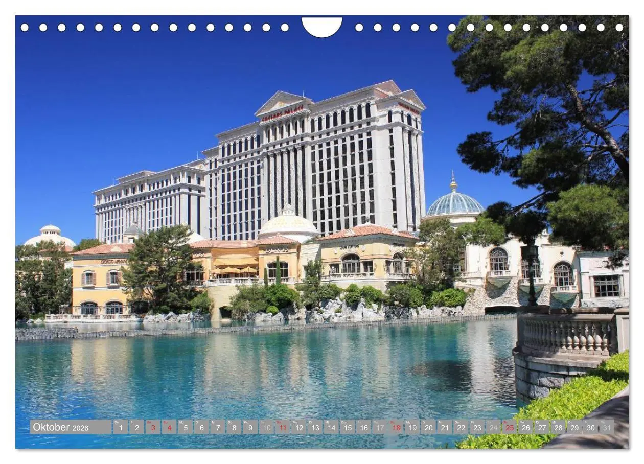Bild: 9783516118803 | Las Vegas - Nevada (Wandkalender 2026 DIN A4 quer), CALVENDO...