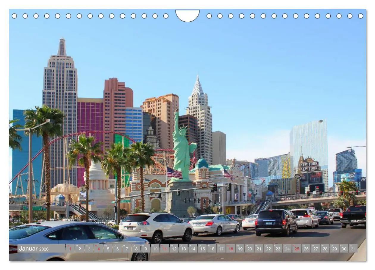 Bild: 9783516118803 | Las Vegas - Nevada (Wandkalender 2026 DIN A4 quer), CALVENDO...