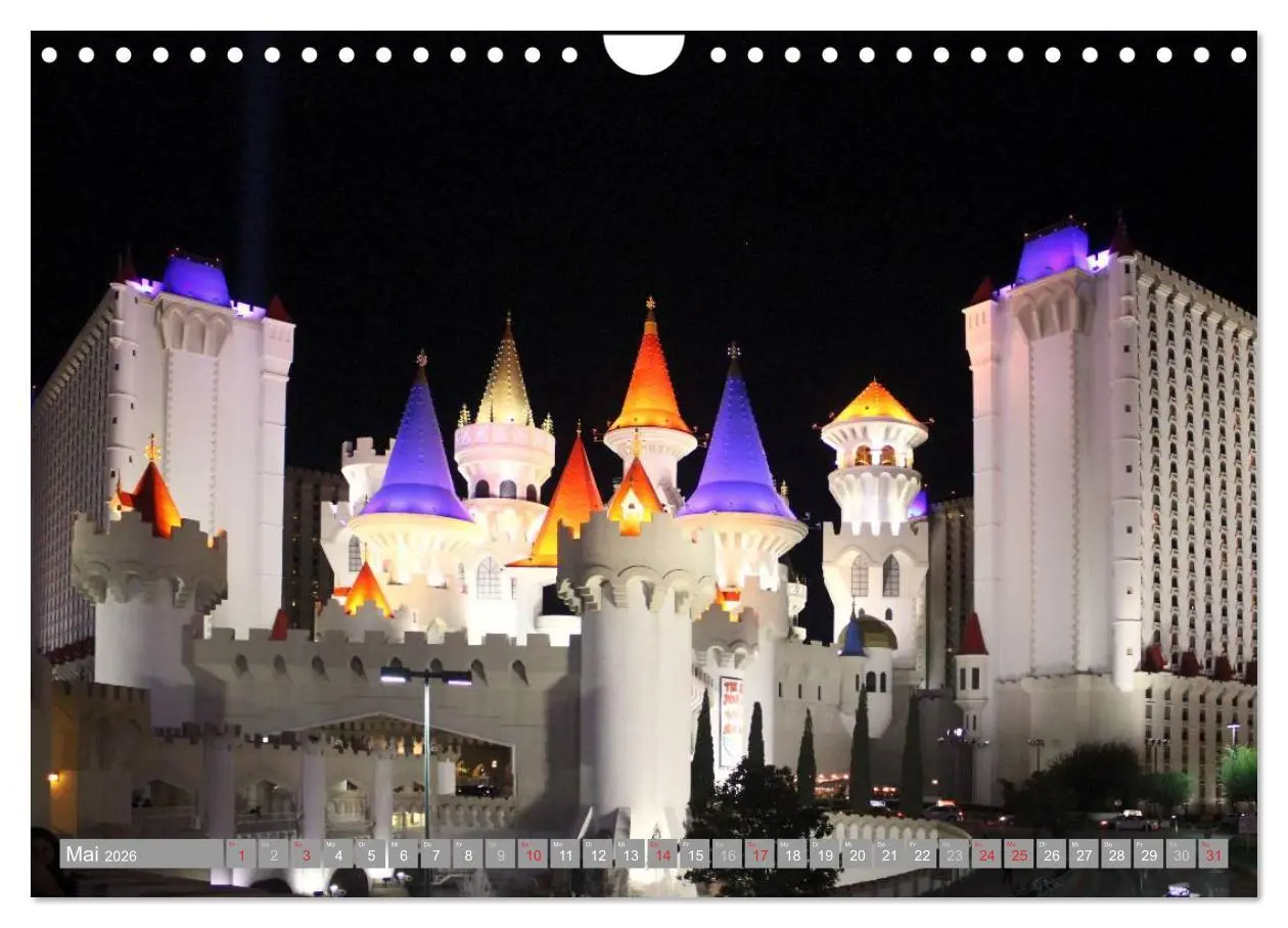 Bild: 9783516118803 | Las Vegas - Nevada (Wandkalender 2026 DIN A4 quer), CALVENDO...