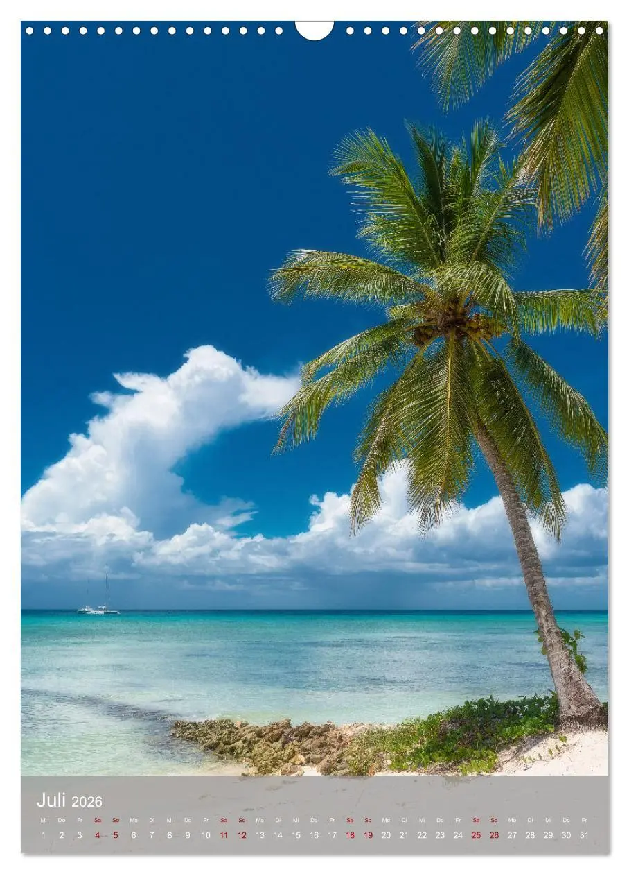 Bild: 9783516358803 | Karibischer Traum Isla Saona (Wandkalender 2026 DIN A3 hoch),...