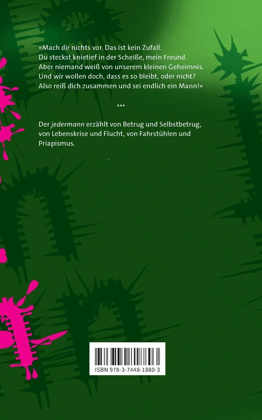 Rückseite: 9783744818803 | jedermann | Stefan Meißner | Taschenbuch | 314 S. | Deutsch | 2023