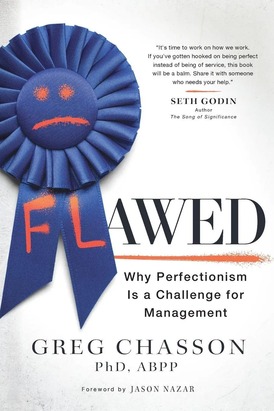 Cover: 9798990068803 | Flawed | Why Perfectionism is a Challenge for Management | Chasson