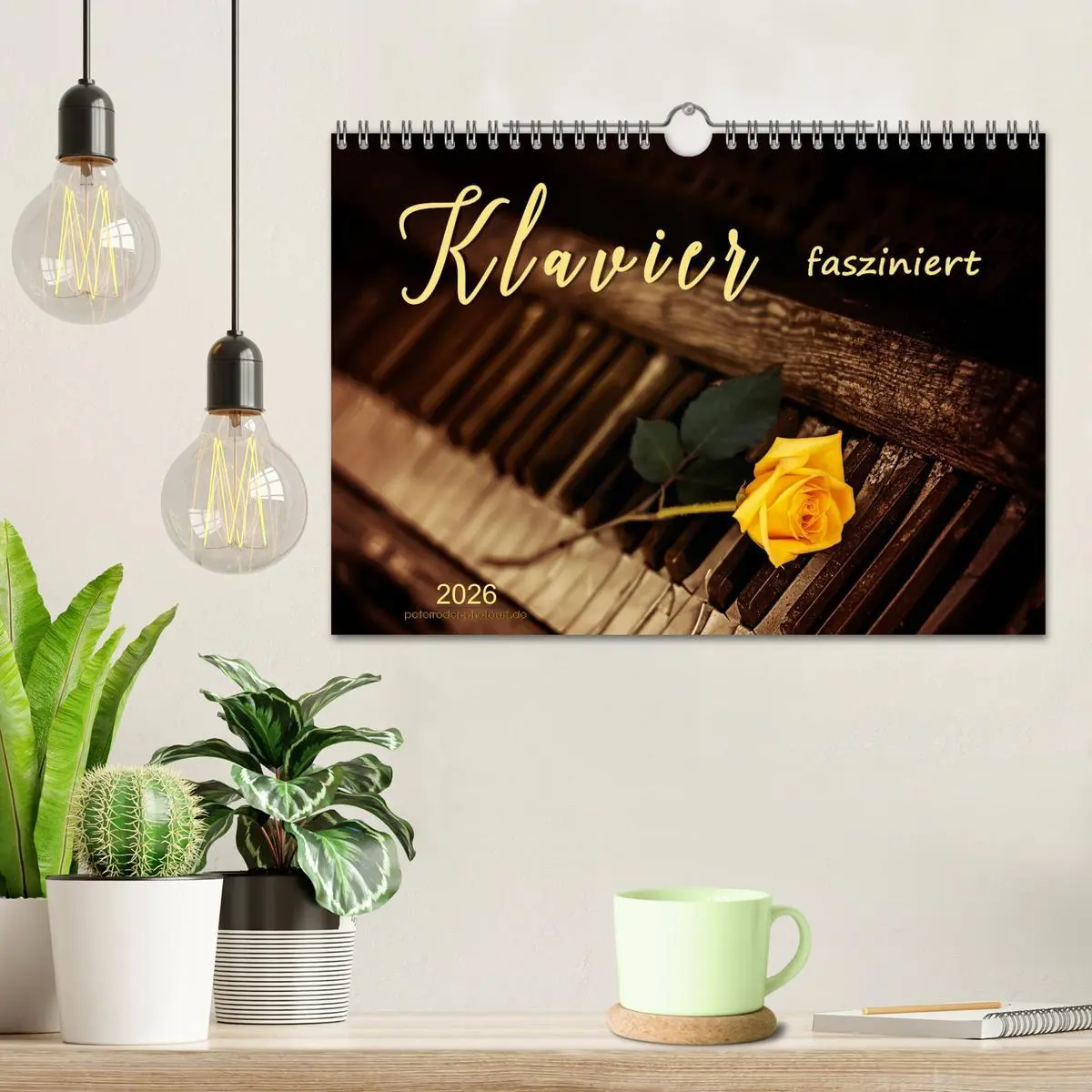 Bild: 9783457948903 | Klavier fasziniert (Wandkalender 2026 DIN A4 quer), CALVENDO...
