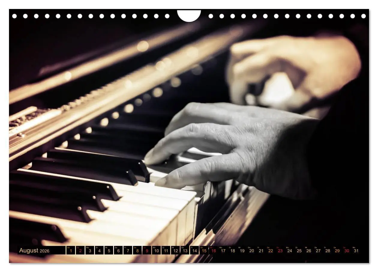 Bild: 9783457948903 | Klavier fasziniert (Wandkalender 2026 DIN A4 quer), CALVENDO...