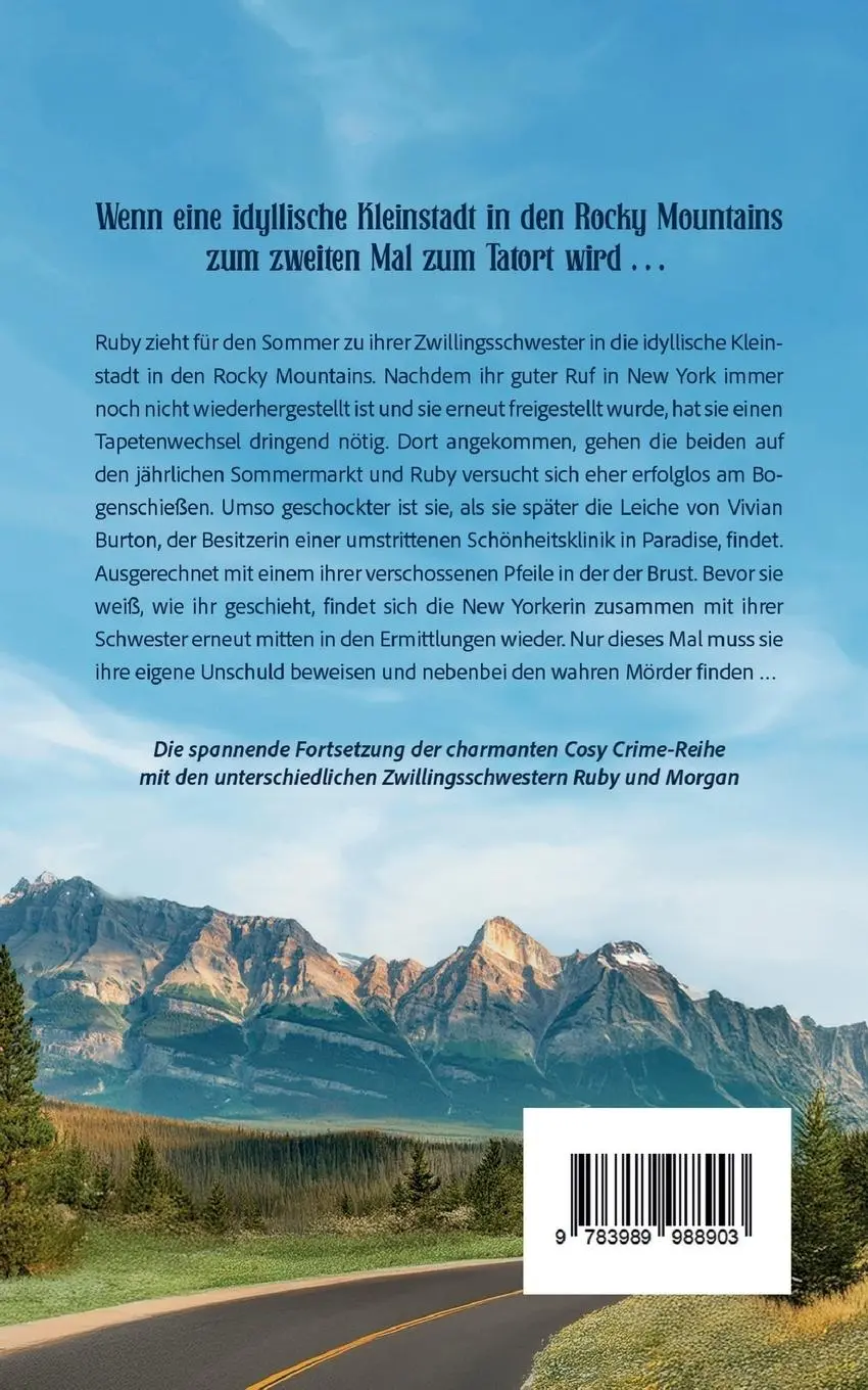 Rückseite: 9783989988903 | Wer schön sein will, muss sterben | In Paradise stirbt man schön