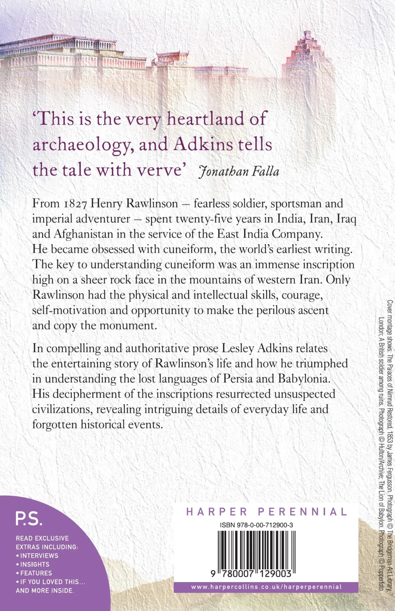 Rückseite: 9780007129003 | Empires of the Plain | Lesley Adkins | Taschenbuch | Harper Perennial